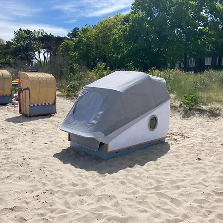 Schlafstrandkorb Nr 6 Glamping